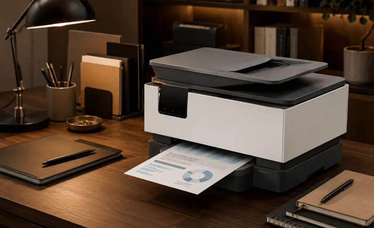 Why the OfficeJet 9122e All-in-One Printer Simplifies Document Management