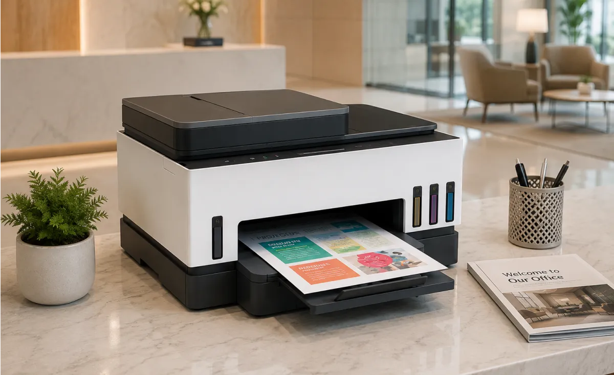 Why the Smart Tank 7001 All-in-One Printer Supports Workflow Efficiency